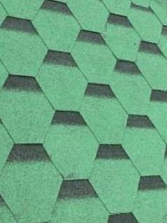 Sim Shingle Plus Altıgen Yeşil